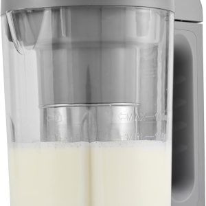 Aparat de făcut lapte vegetal Petra, aparat de făcut lapte vegan, 1,6 l, fără BPA, cană transparentă, control printr-o singură atingere, aparat de făcut lapte de casă, mixer cu sită, ovăz, orez, lapte de migdale