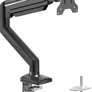 Suport monitor suptek MD01A pentru ecran LCD LED de 13-32 inch până la 9 kg, braț monitor cu arc cu gaz, rotație la 360°, reglare înălțime și înclinare, suport monitor VESA 75 x 75/100 x 100 mm