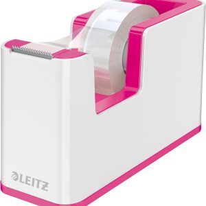 Dispenser de bandă adezivă Leitz Cosy Series - Suport stabil - Galben cald