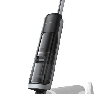 Aspirator umed-uscat dreame H14, spălare cu perie, uscare cu aer cald la 60 °C, unghi de acțiune la 180°, uscare rapidă în 5 minute, autocurățare cu două rotații, putere de aspirare de 18.000 Pa, curățare pe două margini