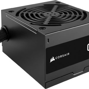 Sursă de alimentare CORSAIR CX650 ATX 650W - Certificare 80 Plus Bronze - Zgomot redus - Cabluri acoperite - Nemodulară - UE - Negru