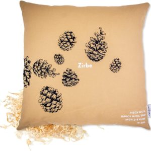 Pernă AllgäuQuelle Naturprodukte din pin elvețian organic cu așchii de pin 100% organice (1000 g). Pernă naturală cu parfum organic. Pernă organică, naturală și organică.