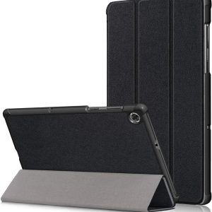 Husa XITODA pentru Lenovo Tab M10 (generația a 2-a) TB-X306F/TB-306X, husă din piele PU cu flip și suport pentru tabletă Lenovo Tab M10 HD generația a 2-a TB-X306F/X 10,1 inch, neagră