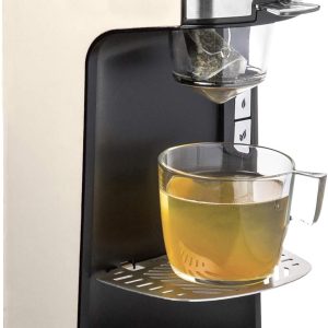 Ceainic electric Senya Tea Time, compatibil cu ceai vrac sau pliculeț, cu infuzor detașabil pentru cremă