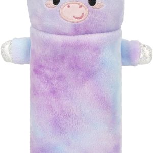 LEGAMI - Penar super moale cu unicorn, Penar moale, Carton cu șablon de colorat inclus, 100% poliester, Penar super moale