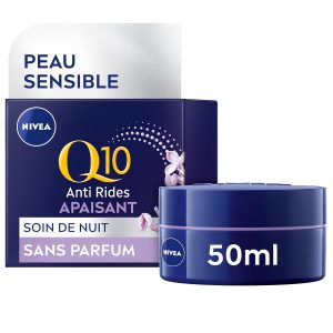 Cremă de noapte NIVEA Q10 Power-Sensitive 50ml