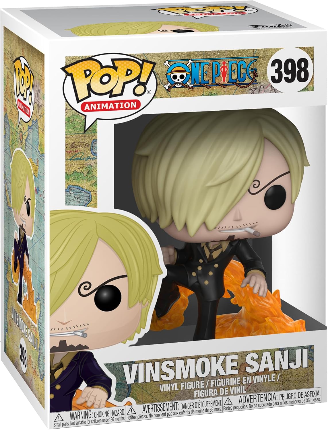 Funko POP! One Piece: Vinsmoke Sanji Figurină de Colecție din Vinil - Idee de Cadou - Articol Oficial - Jucărie pentru Copii și Adulți - Fani Anime - Figurină Model pentru Colecționari și Expoziție