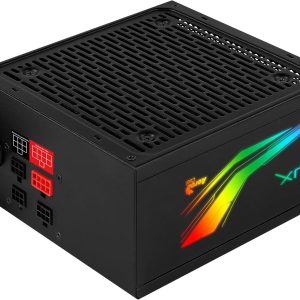 AeroCool Lux RGB m 550W - Sursă de alimentare RGB modulară, 80Plus Bronze 230V