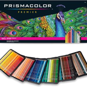 150 bucăți de creioane colorate Prismacolor Premier, miez moale, 150