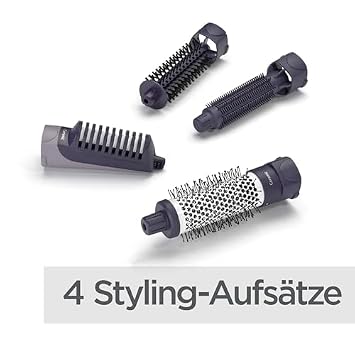 Perie cu aer cald BaByliss AS121E Multistyle, 1200 W ionică, 4 accesorii, 1 bucată (pachet de 1), ceramică - Image 2