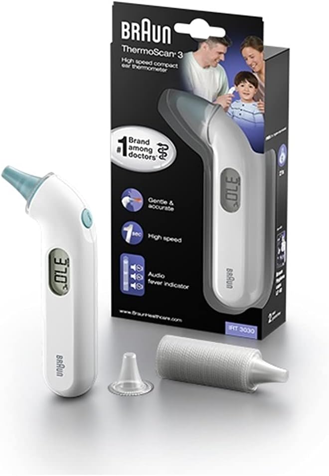 Termometru de ureche Braun ThermoScan irt3030