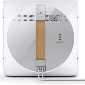 Robot de curățare a geamurilor ECOVACS Winbot W1 Pro, curățare inteligentă cu tehnologie de pulverizare dublă a apei, planificare a traseului Win SLAM 3.0, putere de aspirare de 2800Pa, tehnologie de detectare a marginilor, control prin aplicație.