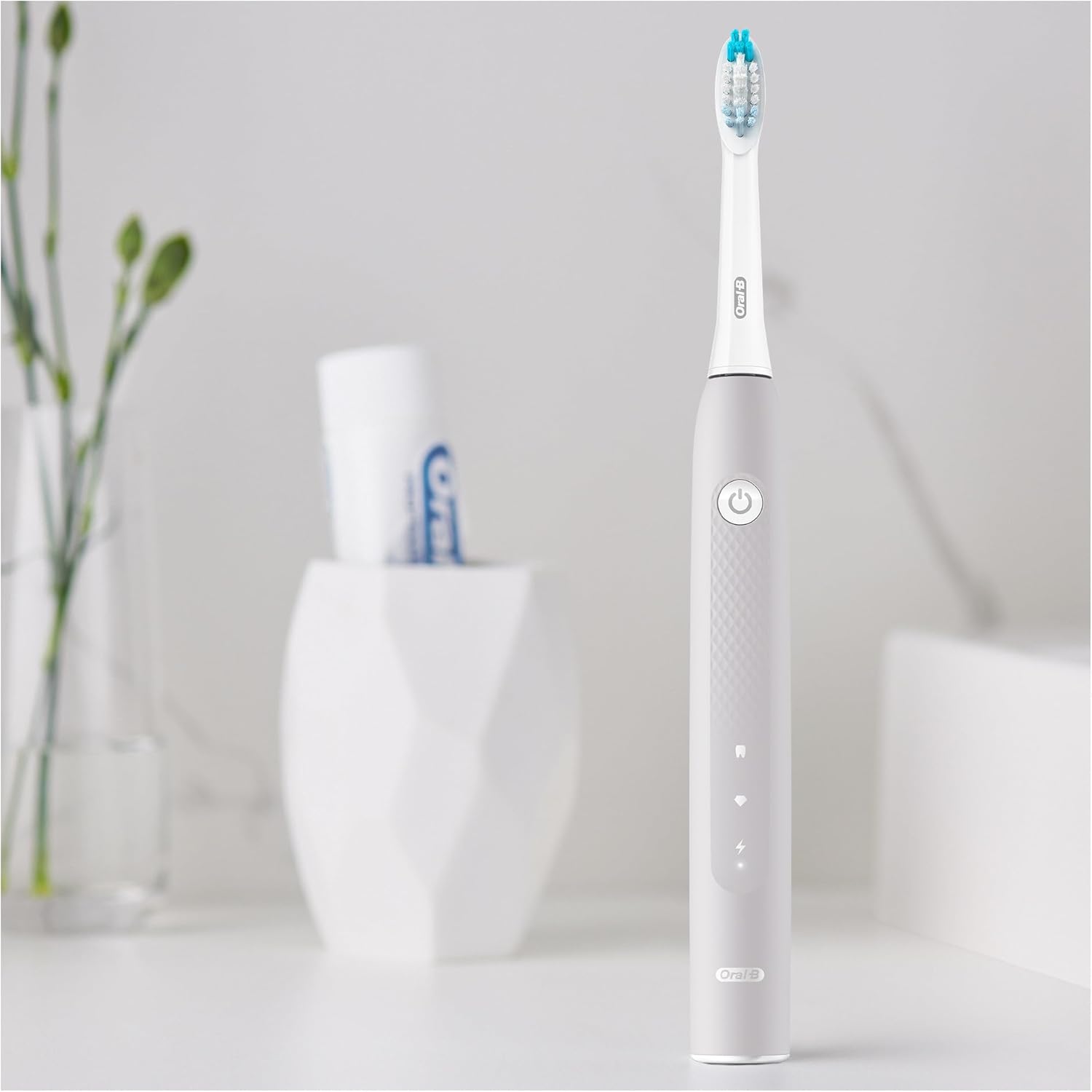 Oral-B Pulsonic Clean - Capete de periuță de dinți de schimb originale pentru periuțele de dinți sonice - Capete de periuță, Atașament pentru periuță de dinți și Periuțe de schimb pentru periuța de dinți sonică Oral-B, Ambalaj tip cutie poștală - Image 3