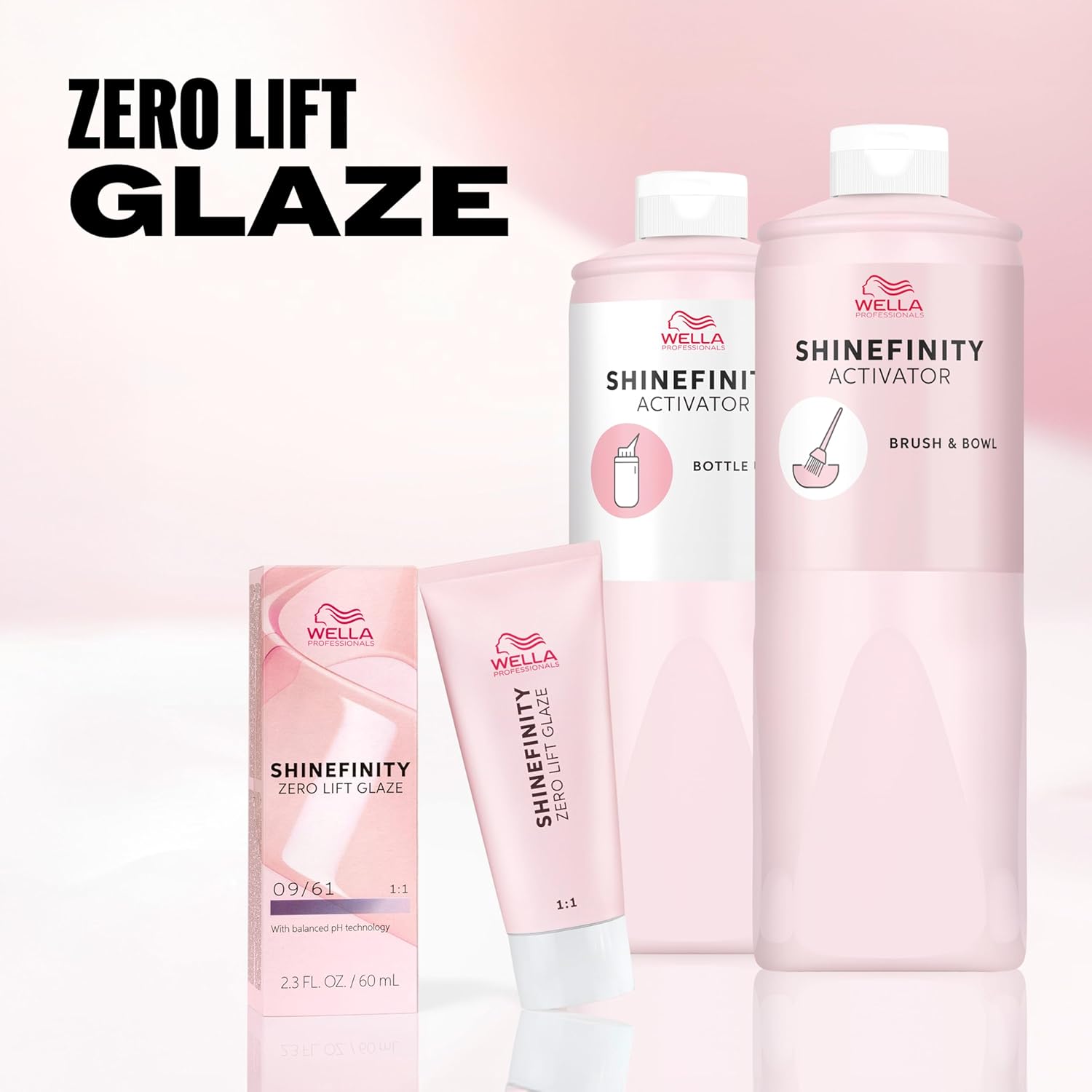 Wella Professionals Shinefinity Glaze – Vopsea delicată pentru păr – semipermanentă, cu pH neutru și fără amoniac – Pentru o strălucire naturală timp de până la 20 de spălări – vegană – 09/61 Cool Iced Platinum – 60ml - Image 2