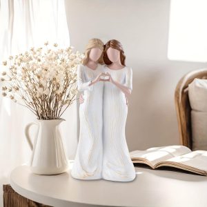 Cadouri pentru cel mai bun prieten Raheem, figurine decorative pentru soră, cadou de ziua de naștere a prietenei, cadou pentru cel mai bun prieten de Ziua Recunoștinței, Crăciun, decorare interioară, ornament
