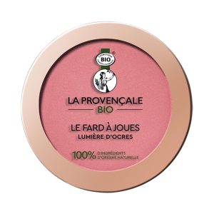 La Provençale Organic - Fard de obraz The Ochre Light Certificat Organic - Fard de obraz cu efect de mină bună - Pentru toate tipurile de ten - Nuanță: Gresie roz (01), Creion, Natural