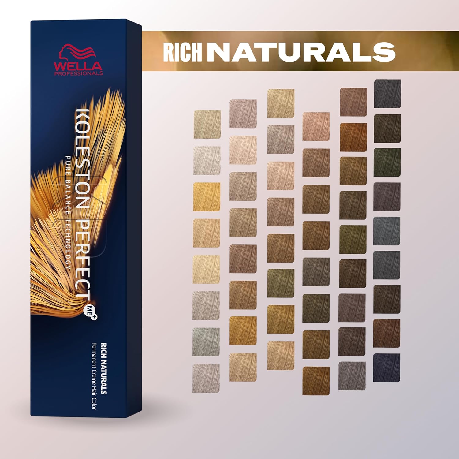 Wella Professionals Koleston Perfect Rich Naturals - Vopsea permanentă de păr - Colorare profesională cu acoperire de până la 100% a firelor albe și tehnologie de colorare Me+ - Image 2