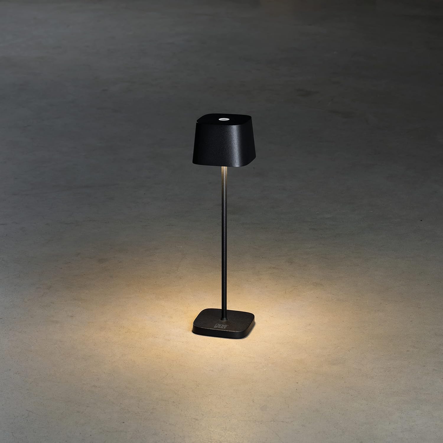 Lampă de masă cu baterii Konstsmide Capri Mini 7829-750, neagră, interior/exterior, 7 x 20 x 7 cm - Image 6