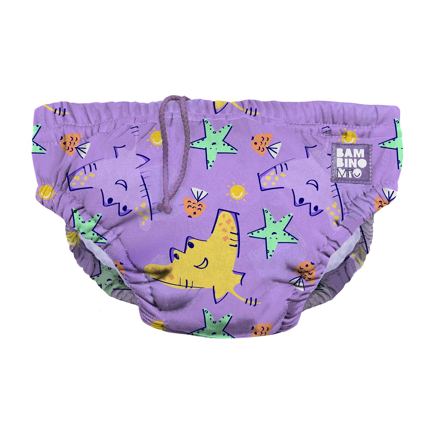 Scutec de baie reutilizabil Bambino Mio Glide, 1-2 ani, articole esențiale pentru plajă, bebeluși și copii mici, băieți și fete
