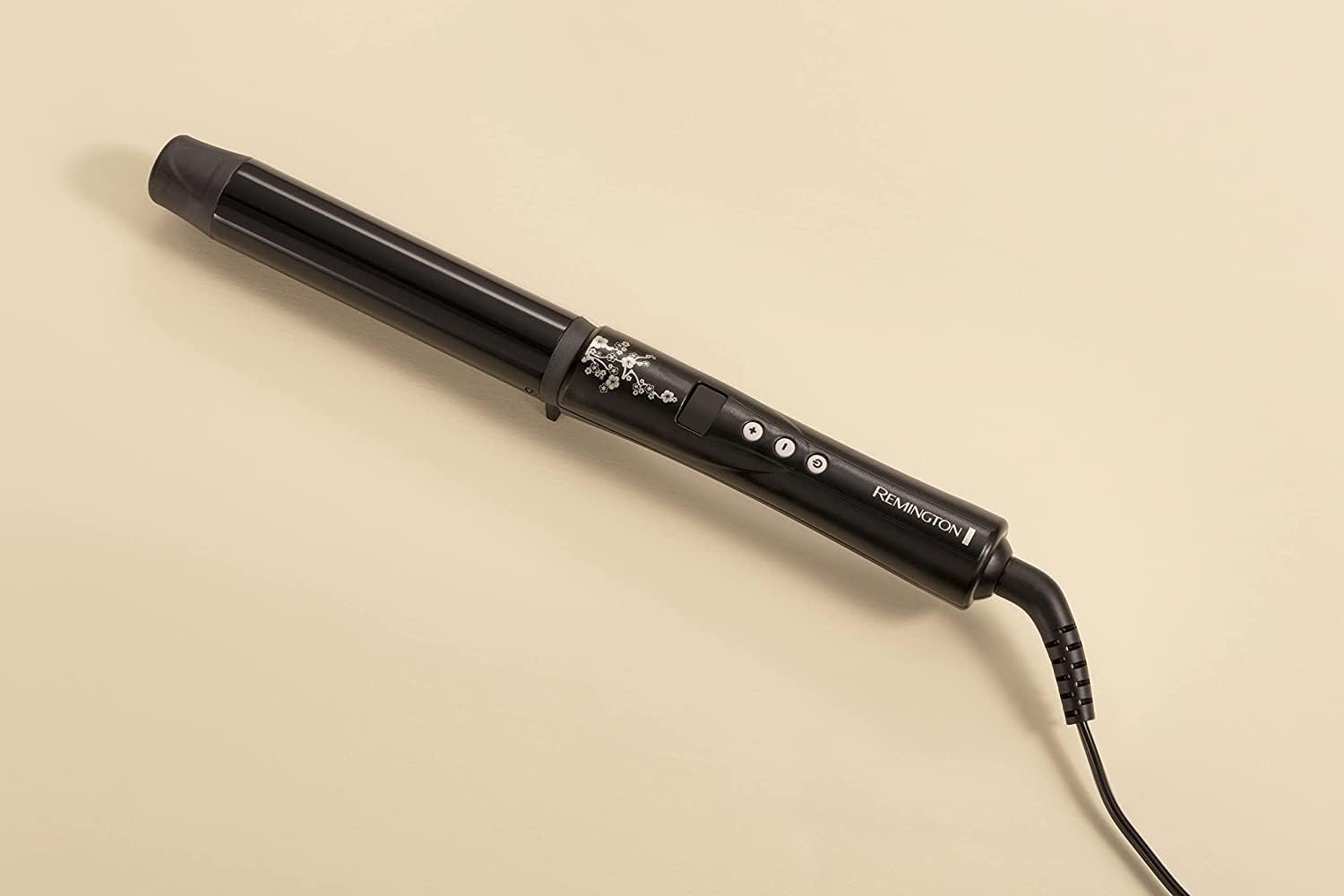 Ondulator Remington pentru bucle mari (32 mm) Pearl Digital (acoperire ceramică cu perle reale) ecran LCD 130-210 °C, include mănușă termică, ondulare fină, păr fin până la puternic, negru CI9533 - Image 4
